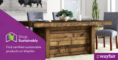 Find GreenScreen Certified® Products on Wayfair’s Shop Sustainably image